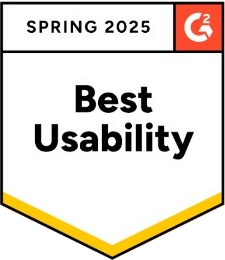 G2 Best Usability Spring 2025